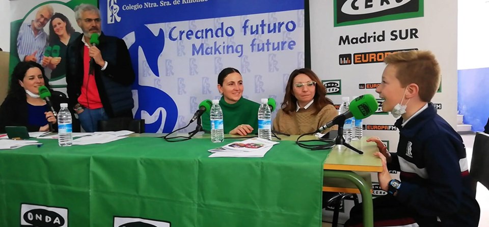 El Cole en la Onda en Colegio Ntra. Sra. de Rihondo