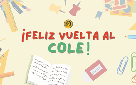 ¡Felíz vuelta al Cole!