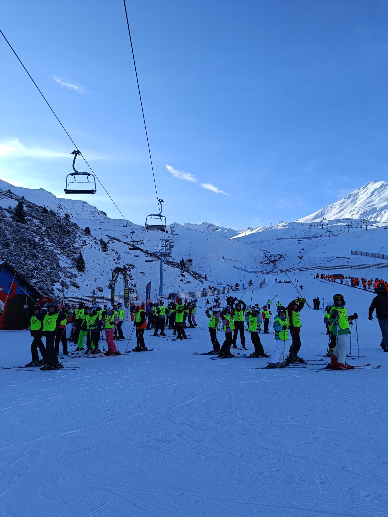 Nuestros alumnos en Boí Taüll
