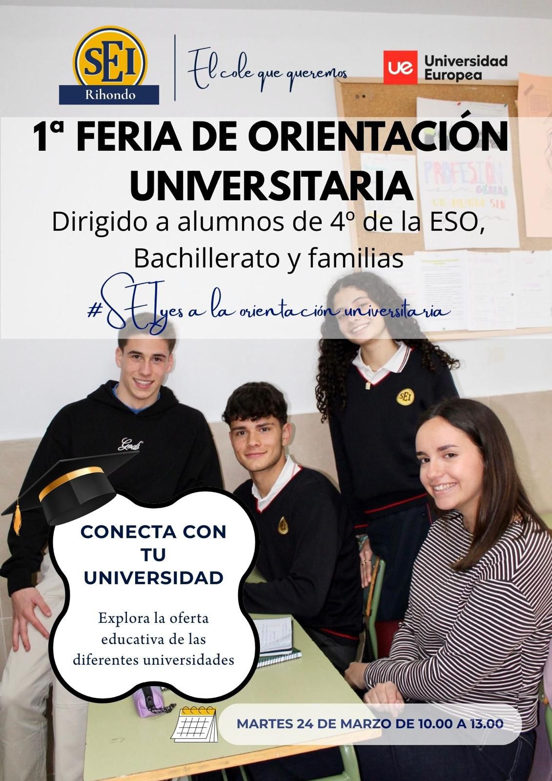¡Llega nuestra 1º feria de Orientación Universitaria!